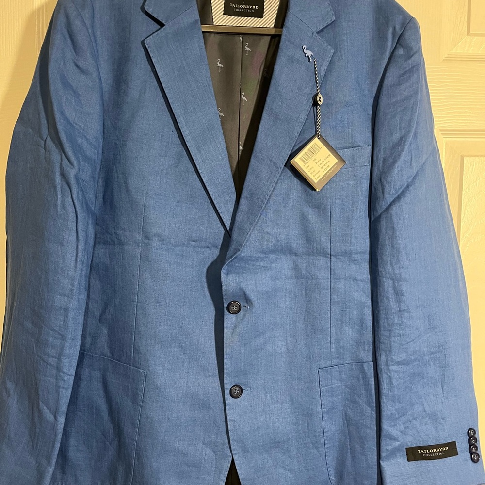 NWT TailorByrd Men’s Suit size 46L